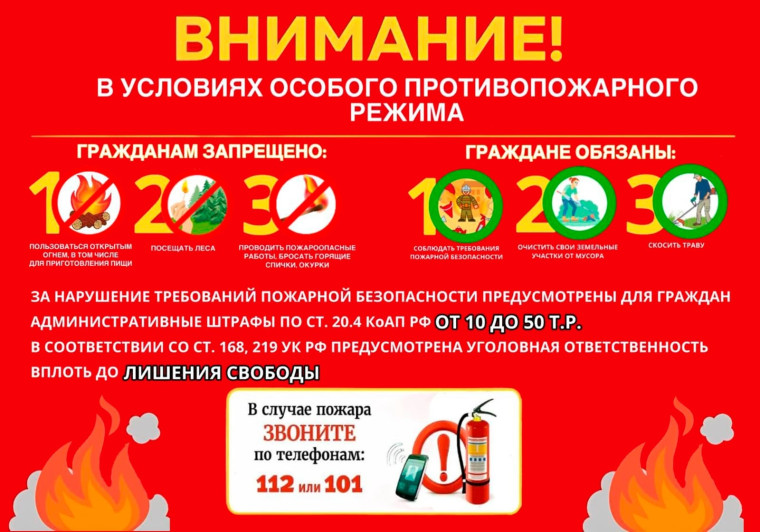 ВНИМАНИЕ! В условиях особого противопожарного режима!. ВНИМАНИЕ! В условиях особого противопожарного режима!.